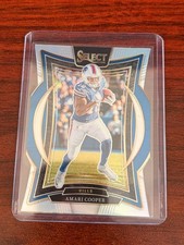 2024 Panini Select - Concourse Amari Cooper #5 Silver Prizm Die-Cut