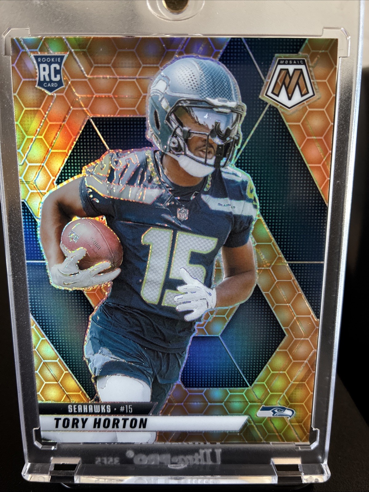 2025 Panini Mosaic Tory Horton Honeycomb #396 Rookie RC