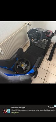 Trustmaster T300rs mit Sim Rig 2x Lenkräder Pedale Und Schifter