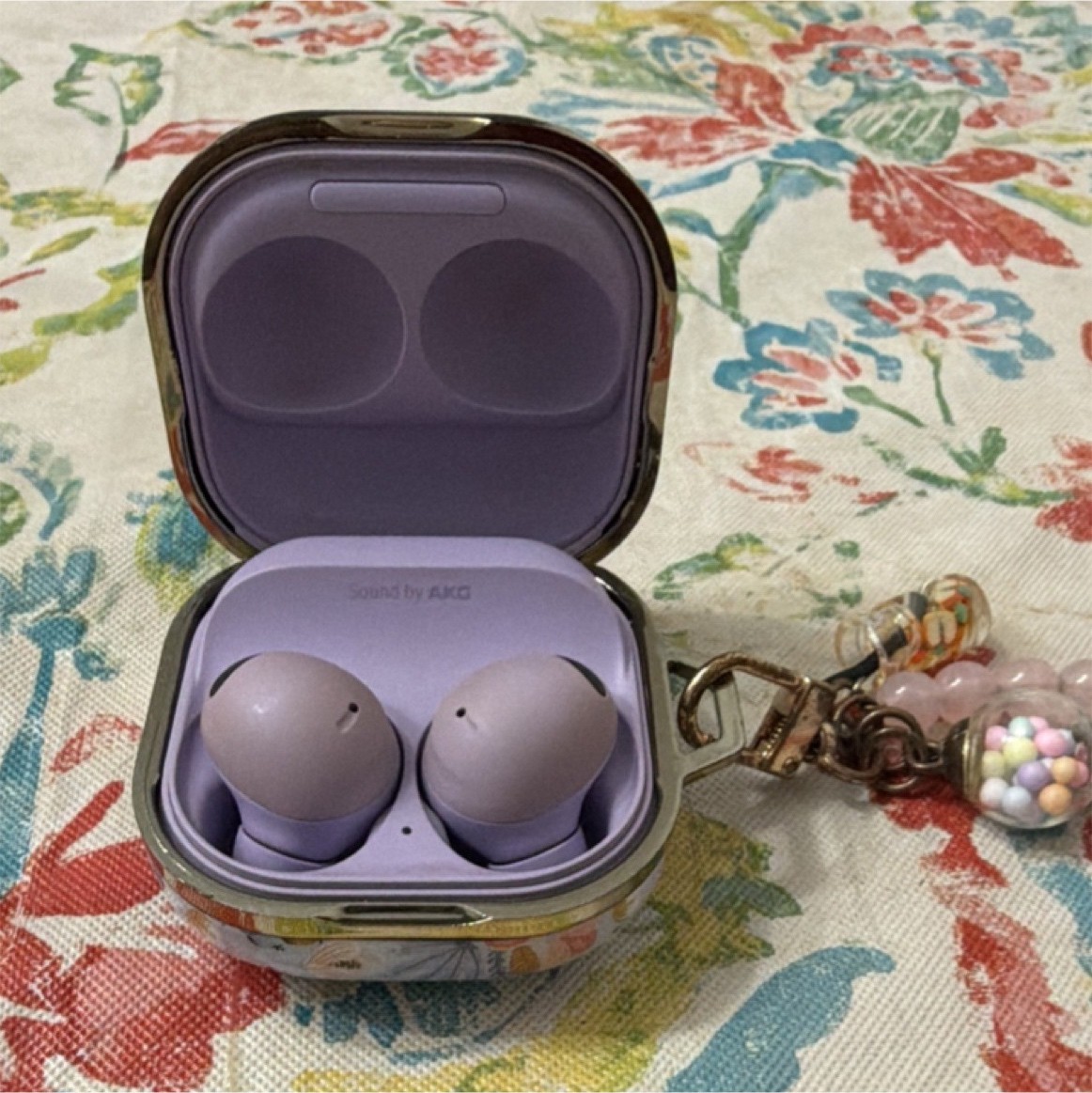 Purple With Charging Case