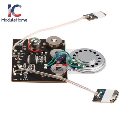 1-100Pcs 30S Greeting Card Gift DIY Recordable Voice Chip Music Box Sound Module