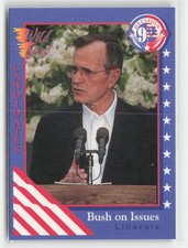 1992 Wild Card Decision '92 #4 Major Issue - Taxes Ross Perot