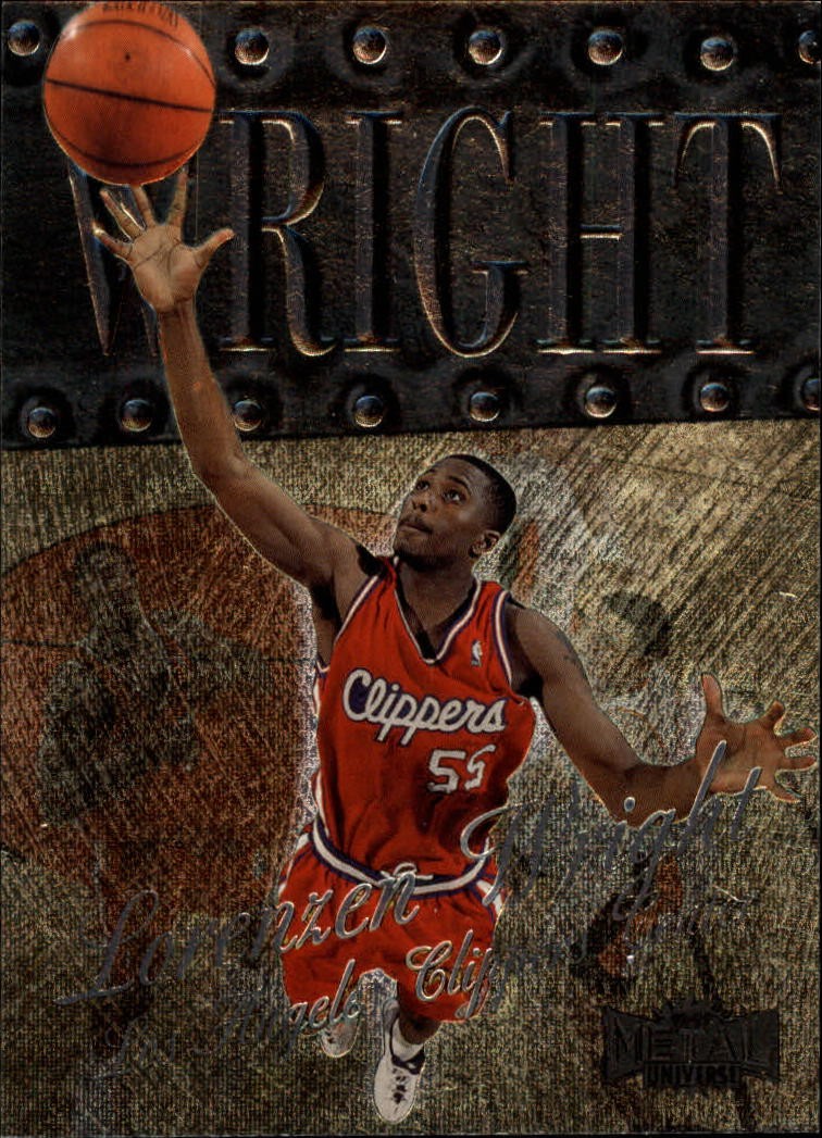 1998-99 Metal Universe #58 Lorenzen Wright - BSK