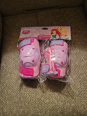 Disney Princess Protective Gear, Knees, Elbows and Wrists, Age 4-8, New Unopened