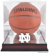 Irish Mahogany Basketball Display Case with Mirror Back - Fanatics