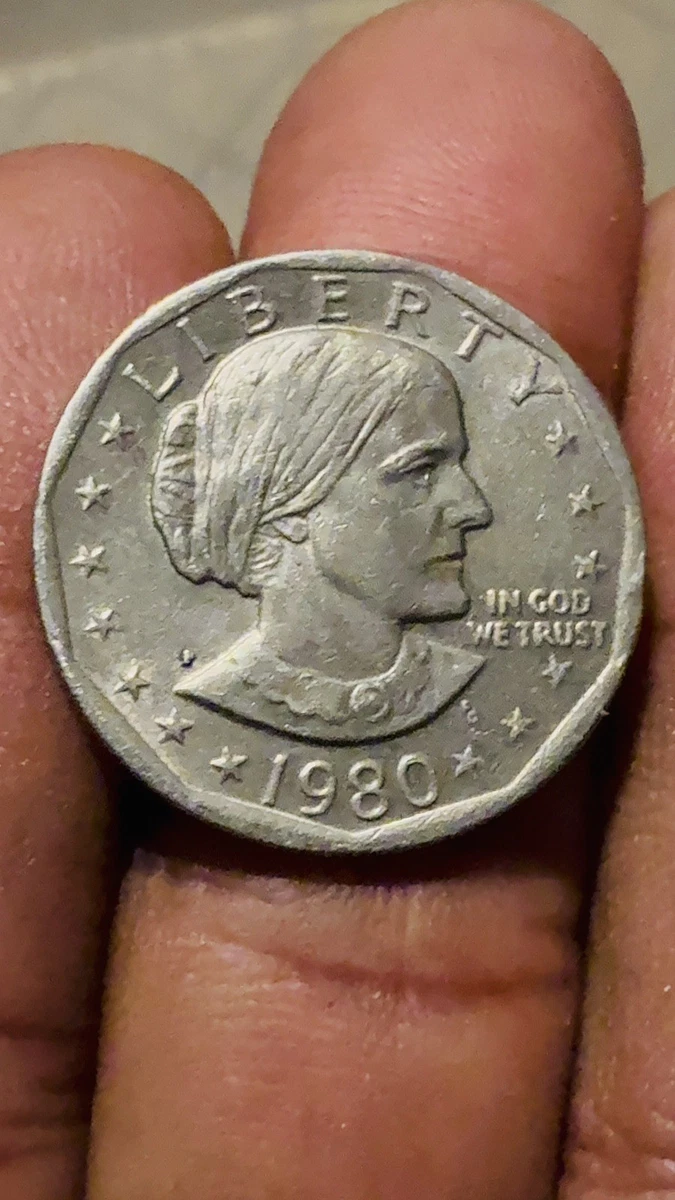 Denver U.S. Mint 1980 Susan B Anthony Dollars (1979-1981, 1999