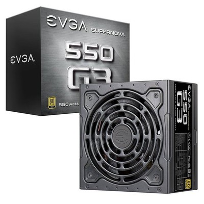 EVGA SuperNOVA 550 G3, 80 Plus Gold 550W, Fully Modular, Eco Mode