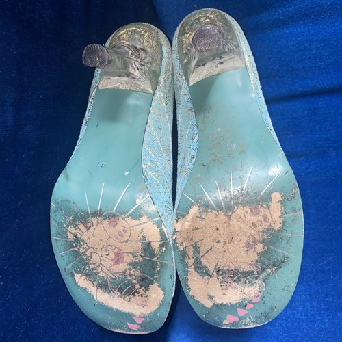 Irregular Choice Swan Lake Turquoise Paisley Court Shoes UK 7 EU 41 - Picture 8 of 9