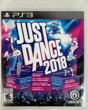 Just Dance 2018 Sony PlayStation 3 PS3 Ubisoft Pop Dancing Game Move Motion