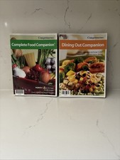 2 Weight Watchers WW CORE Points Complete Food  Dining Out Companion Book Set