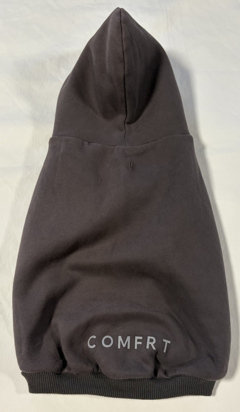 Comfrt Tranquil Paw Hoodie Color Charcoal Size 3XL