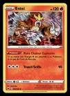 Carte Pokémon HOLO Entei 021/159 EB12.5 Epée & Bouclier Zenith Suprême FR