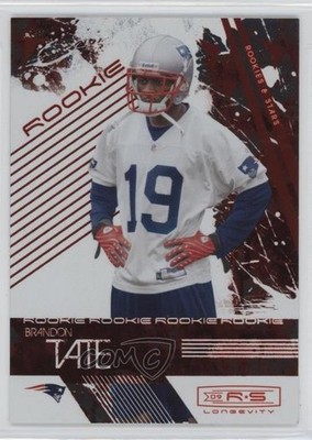 2009 Donruss Rookies & Stars Longevity Rookie Ruby /150 Brandon Tate #151 RC 7k0