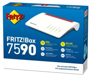 AVM Fritz!box 7590 numero articolo 20002784 VDSL2:250/40 MBit/s WLAN:1733 MBit/s