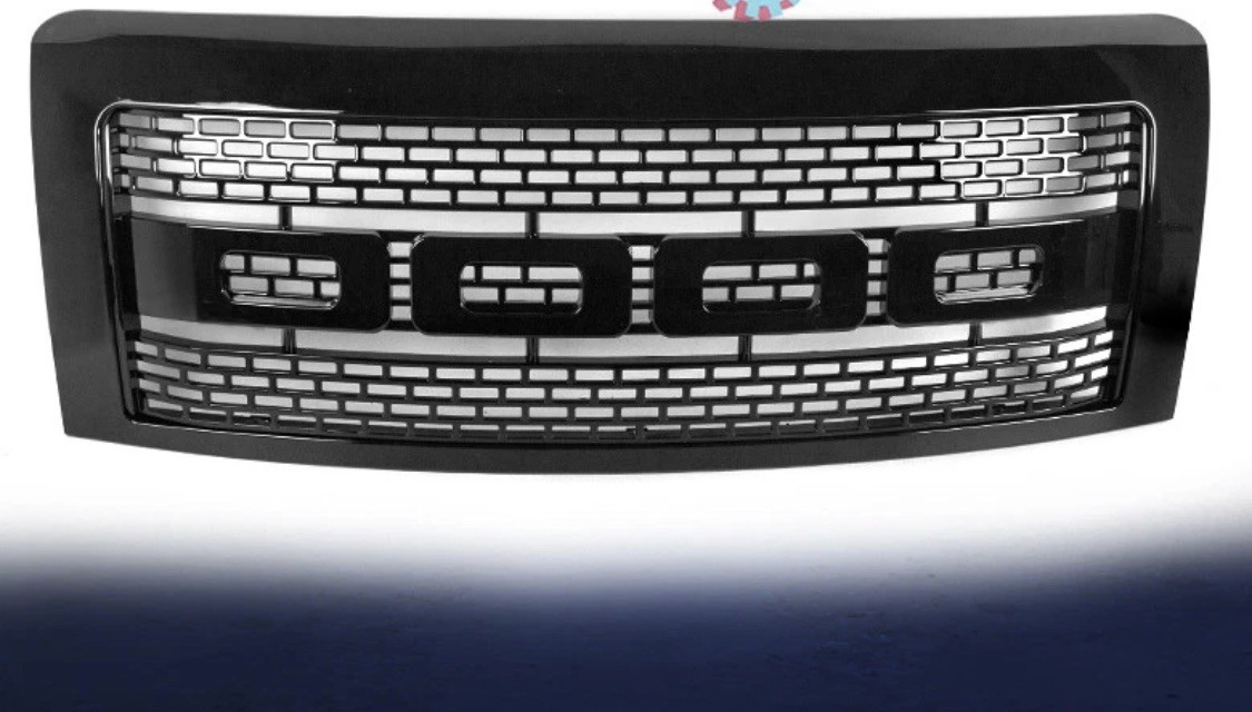 2009-2014 FORD F150 TRUCK RAPTOR STYLE FRONT SPORT MESH GRIL