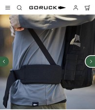 GORUCK Padded Hip Belt  - Black - New 