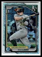 2024 Bowman #BCP-105 Ryan Lasko Chrome Prospects Mojo Refractors