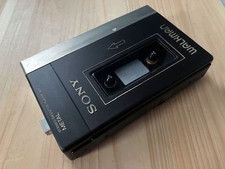 SONY WALKMAN WM-3 black Cassette Player Good condition Working audio equipment