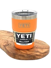 YETI Rambler 16 oz Stackable Cup – King Crab Orange Limited Edition Fast Ship