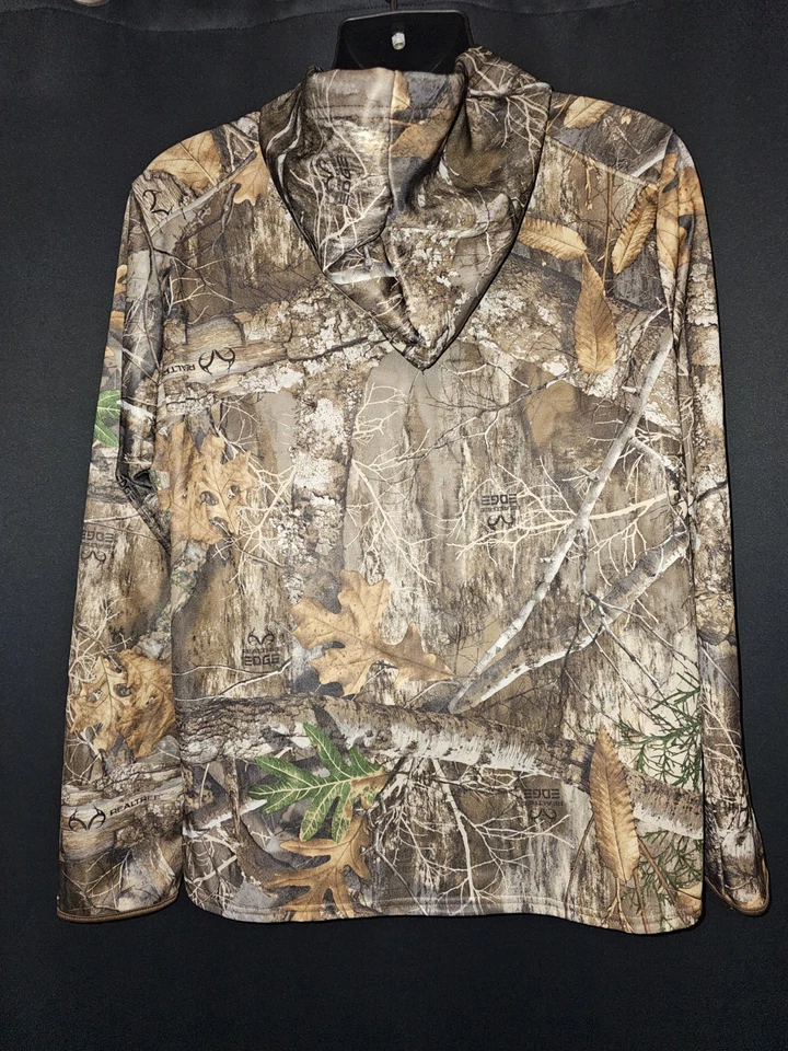 Realtree Edge Women Performance Pullover Hoodie with Neck Gaiter XXL (20) - Image 3 of 4