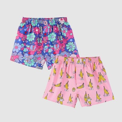 Lousy Livin 2Pack Boxershorts Butterfly & Pink Banana Unterwäsche Underwear Neu