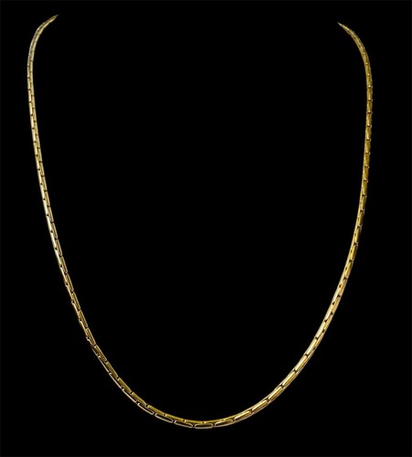 Chaumet French 18k Yellow Gold 11.6 Grams 1.63 mm Round Snake Chain Necklace - Picture 6 of 14