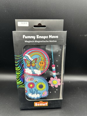 Scout Funny Snaps Move - Anhänger 3er Set Happy Rainbow *NEU*
