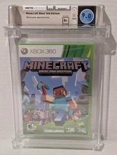 1st Print 2 Day Trial Minecraft (Microsoft Xbox 360, 2013) WATA 9.0 B+