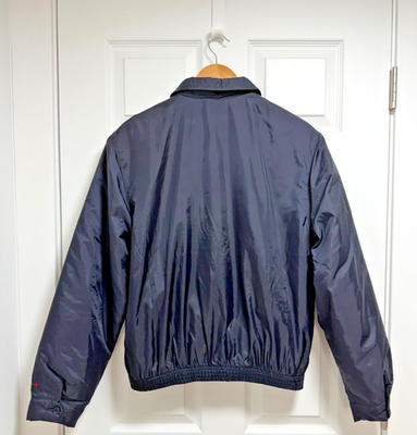 Noah Zip Up Nylon Mechanic Jacket Navy Blue Size Medium NWT | eBay