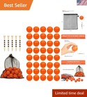 40 Pack Foam Golf Practice Balls - Realistic Feel and Limited Flight Training...