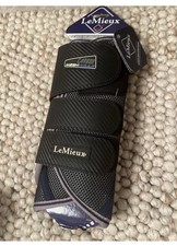 LeMieux Carbon Mesh Wrap Trening Szczotkowanie Szkolne Buty odprowadzające XL fabrycznie nowe