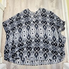 Show Me Your Mumu Sheer Snake Skin Swim Cover Up Tunic Size Small