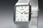 [Near MINT] Vintage SEIKO Majesta 9533-5000 30mm Silver Dial Quartz Men's Watch