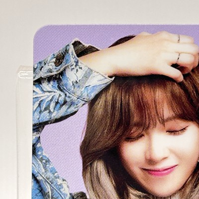 TWICE JEONGYEON Photo Clear Card Cute Very Rare Japan Limited