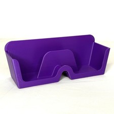 Wall Mounted Glasses Holder Purple 6  Organizer Set of 2 Display Rack Eyewear
