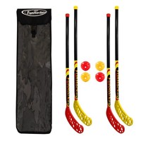Bandito Funhockey SchläGer-Set, 4 SchläGer, 4 BäLle, 1 Tasche | Fun Hockey