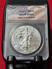 2017 American 1oz .999 Silver Eagle ASE DOLLAR ANACS MS 70              #T3839 — photo 1