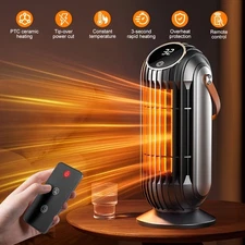 KEPEAK 1500W Portable Electric Space Heater Garage Hot Air Fan