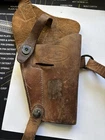 US WW2 Colt 1911 Leather Military Shoulder Holster dated 1943 ￼