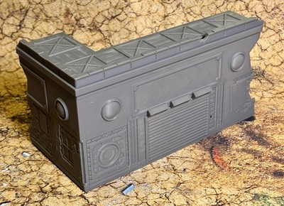 Kunststoff UKTC 40k Gelände kleine L Ruine (1 Stück) - Easy Stack System - Rechtshand