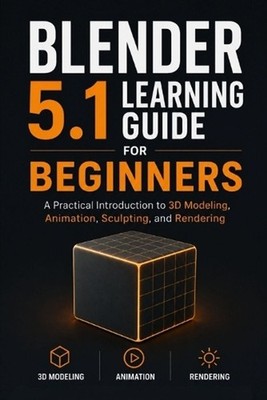 Blender 5.1 Learning Guide for Beginners: A Practical Introduction to 3D Modelin