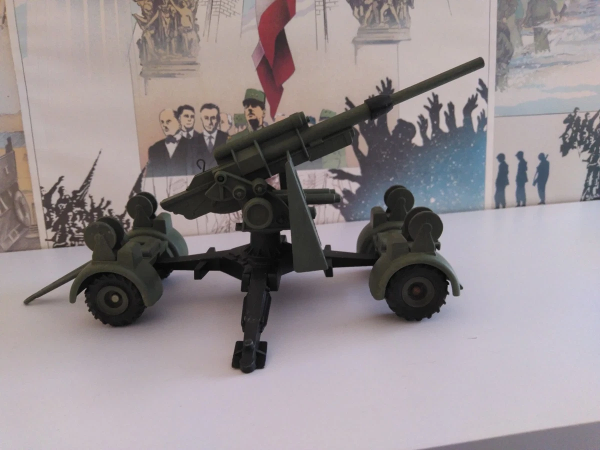 Véhicule Militaire Dinky Toys 1/43 - 80 E Obusier (artillerie)