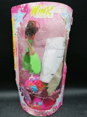 Winx Club Flying Fairies Rainbow 2006 Precious Games Doll Doll Ballerinas