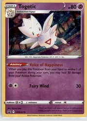Togetic SWSH276 Holo Promo Sword & Shield