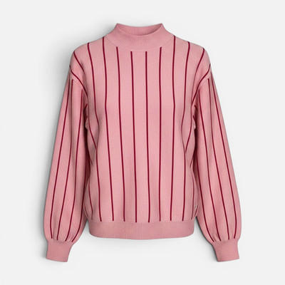 KHUJO Damen Pullover Modell: Boxi Rosa S