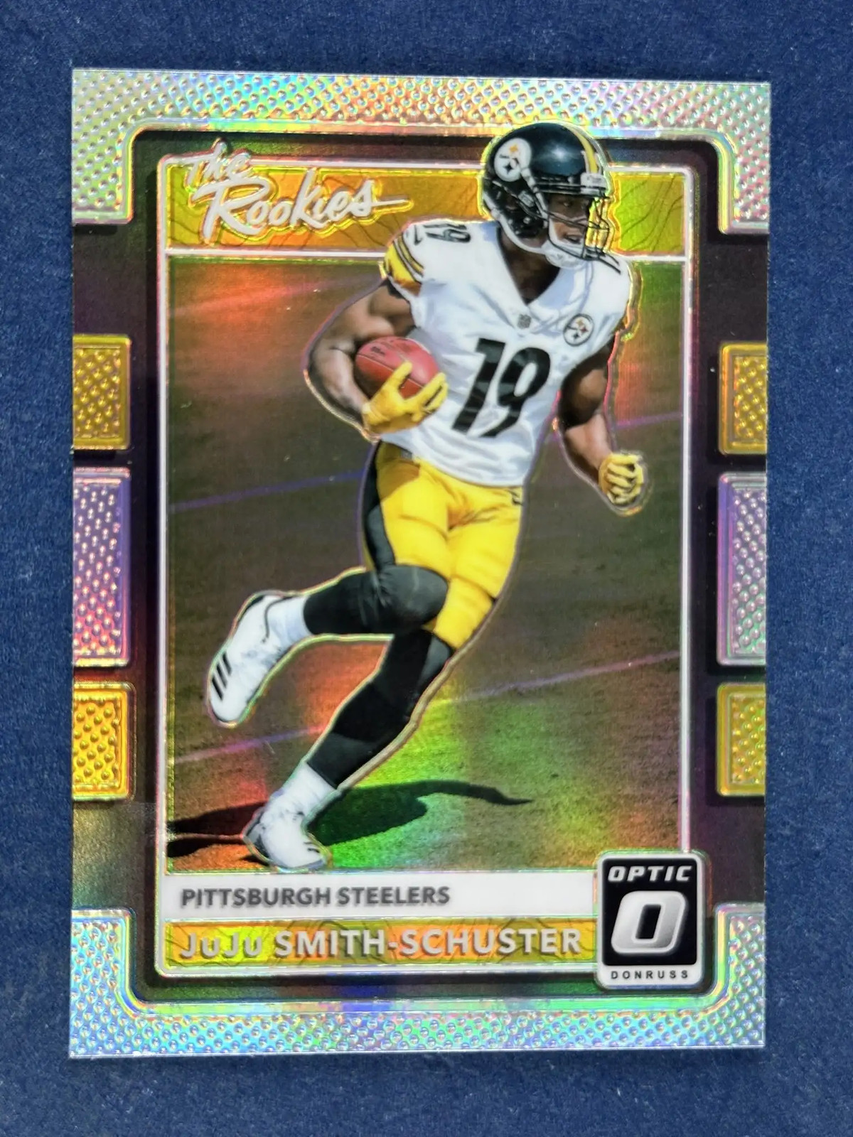 2017 Donruss Optic Rookies Holo Silver Juju Smith-Schuster Steelers