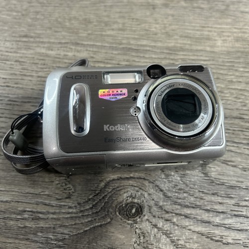 Kodak EasyShare DX6440 4.0MP Digital Camera Silver Oem Untested - Picture 3 of 7