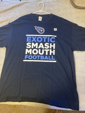 Tennessee Titans Exotic Smash mouth Football Xl Tshirt