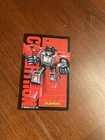Transformers G1 Takara Japanese Bio Card 1987 ORIGINAL  Blanker