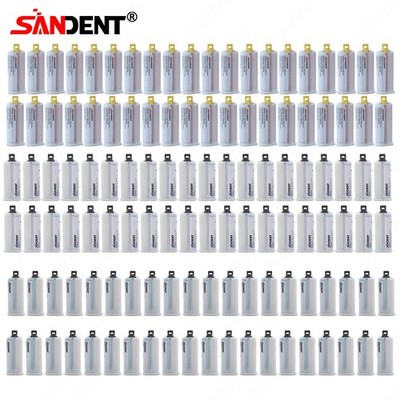 Dental MEDIUM BODY FAST SET VPS PVS Impression Material FAST Set 50ML Cartridges